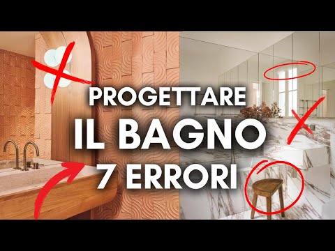 BATHROOM DESIGN: 7 common mistakes (and how to avoid them!)