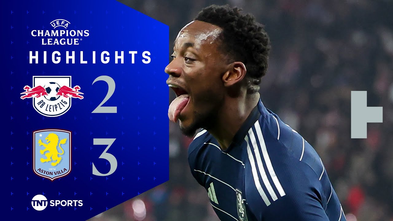Duran & Barkley Seal Massive Win 😮‍💨 | RB Leipzig 2-3 Aston Villa | UEFA Champions League Highlights