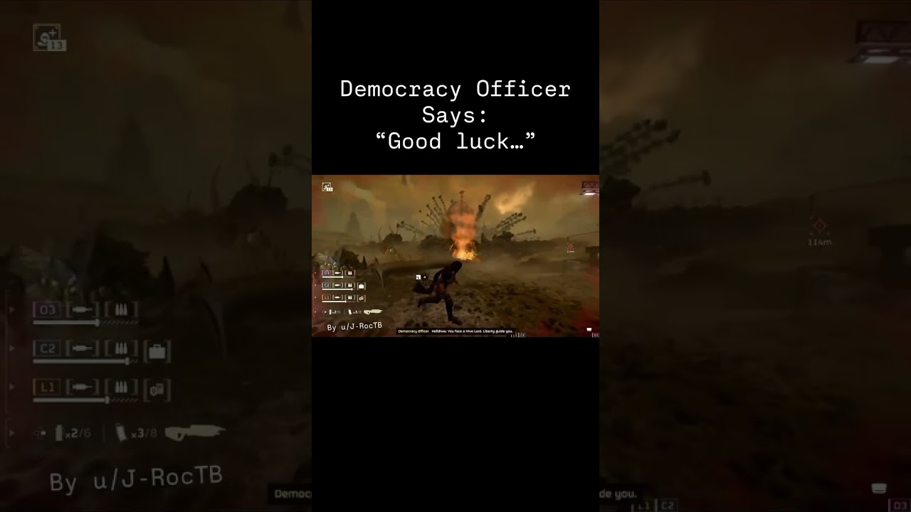 Democracy Officers Has Voice Lines for the Hive Lord?! #helldivers2