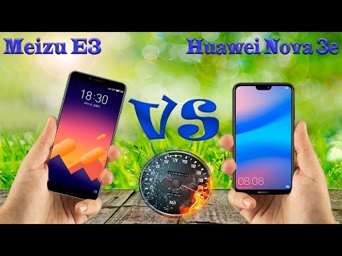 Meizu E3 vs Huawei Nova 3e