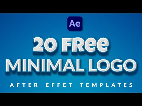 20 Free Amazing Minimal logo Intro | After Effect Free Templates | Alpha Motion Graphics