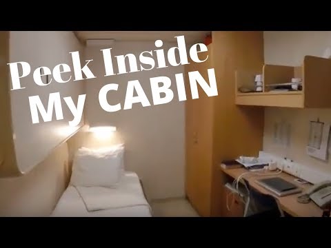 Take a Tour of my Cruise Ship Crew Cabin