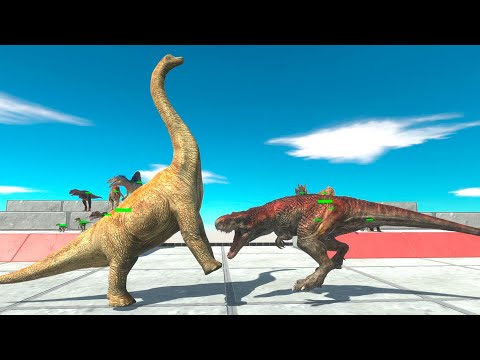 Carnivore VS Herbivore Championship The Strongest Dinosaur ► Animal Revolt Battle Simulator