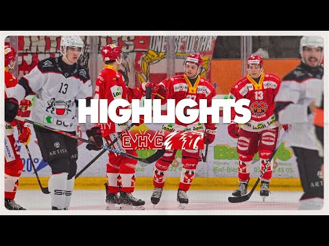 EHC Biel-Bienne vs. Lausanne HC 6:1 - Game Highlights