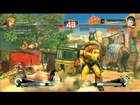 SSF4: Banana ken PR (Ken) VS PJS DBJoseph (Sakura)