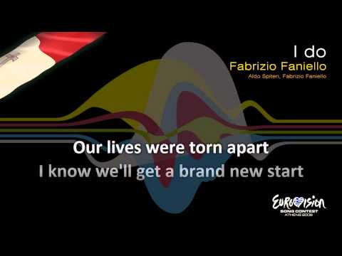 Fabrizio Faniello - "I Do" (ESC Malta 2006 - Karaoke)