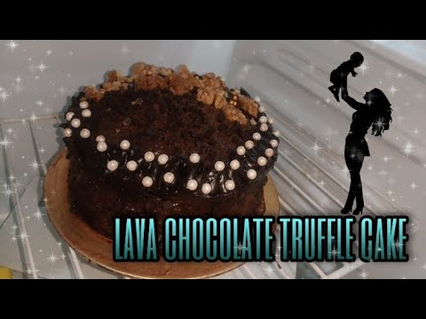 Lava chocolate truffle cake for mother's day // Dixita Das // Rainbow Bliss 🌈