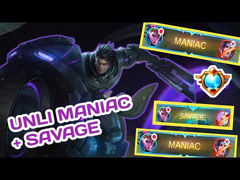 ALUCARD UNLIMATED MANIAC AND SAVAGE GAMEPLAY! | MLBB.