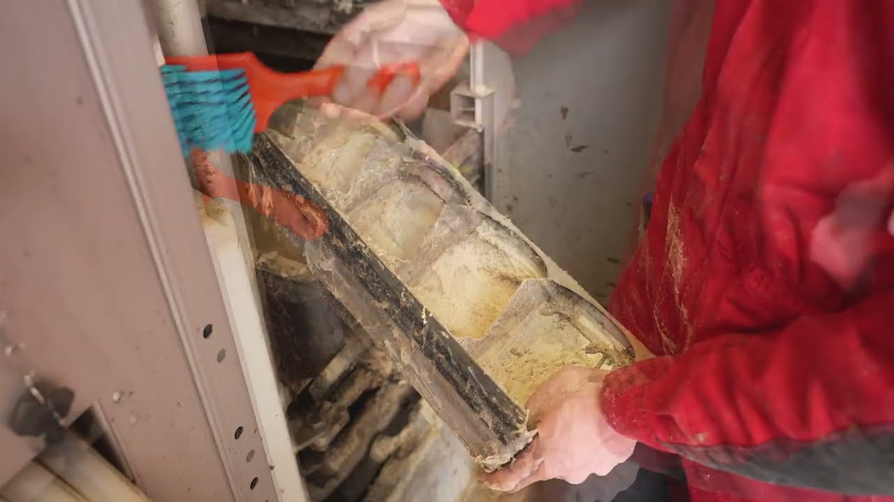 Kraftfôrtrau rengjøring