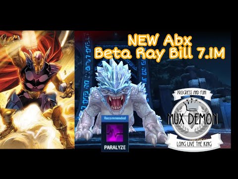 MARVEL Future Fight | NEW Abx Day #3 universal superhero Beta Ray Bill 7.1M | Mux Demon