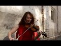 Dark eyes - pop violinist Kate Tsvetaeva 