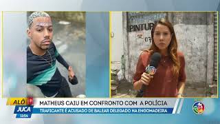 Matheus caiu em confronto com a polícia | Alô Juca | Tv Aratu