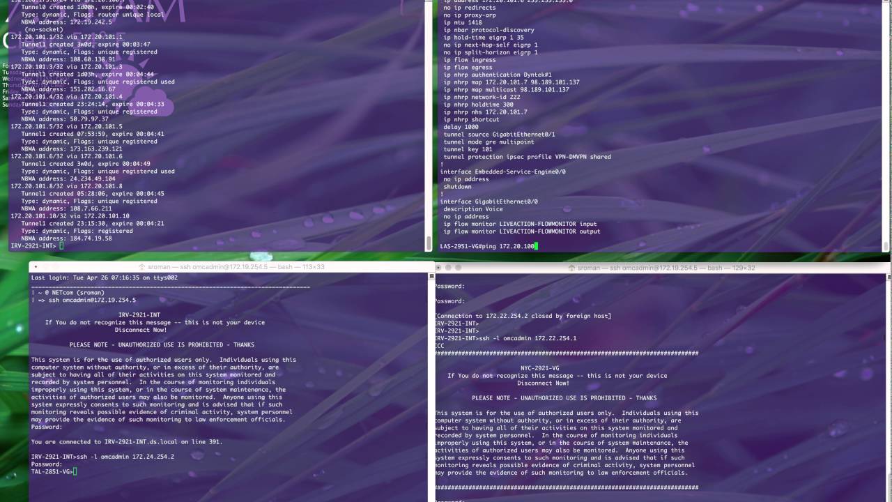 Video tutorial: Cisco DMVPN Wan Configuration for Enterprise Wan.  Tips and Tricks