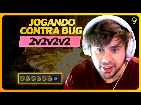 JOGANDO CONTRA BUG ABUSER NO 2v2v2v2 com @nicklink  | Lives do Yoda