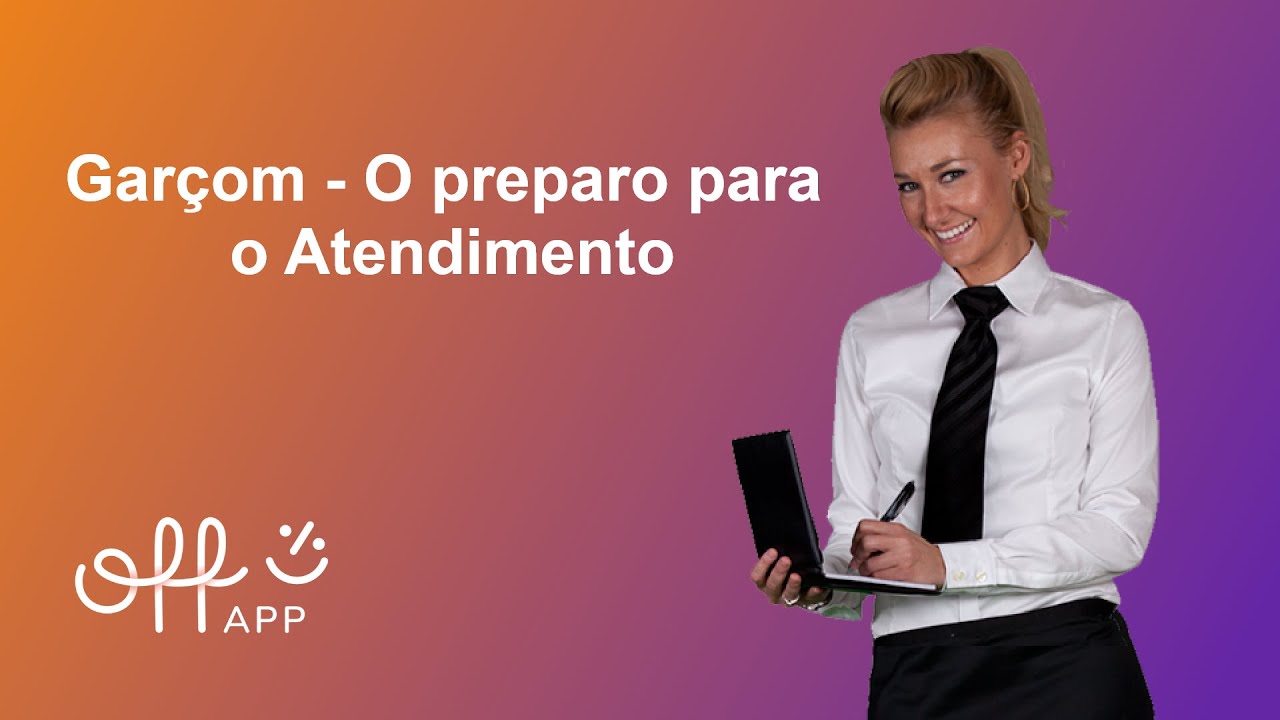 Garçom - Como preparar o salão para o atendimento