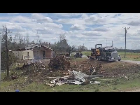Billingsley Alabama Tornado Aftermath  2021