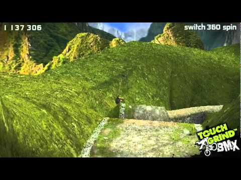 TouchGrind BMX "record broken on the incan hills"