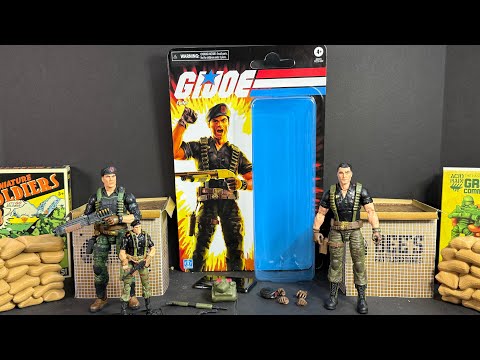 GIJoe Classified Retro Cardback Flint