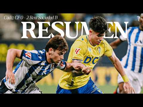 Resumen | Cádiz CF 0-2 Real Sociedad B | Laliga Hypermotion