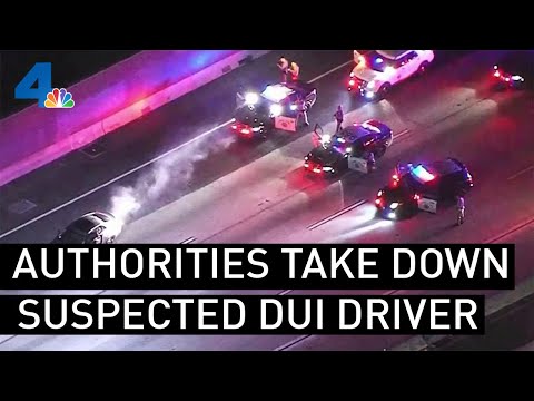 Suspected Reckless DUI Driver Arrested After Pursuit | NBCLA