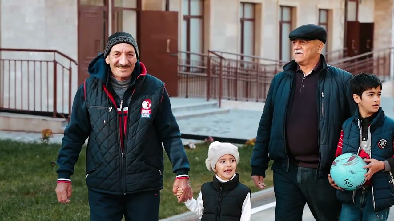 Cəbrayıl şəhərində adi günlərdən biri... VİDEO