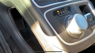 How to put Chrysler 200 into neutral, without power or keys,