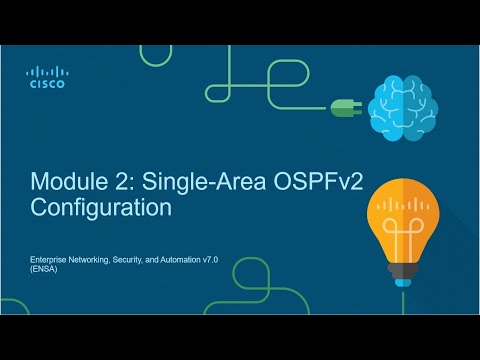 Module 2 Single Area OSPFv2 Configuration Part 1