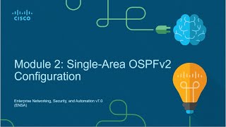 Download the video "Module 2 Single Area OSPFv2 Configuration Part 1"