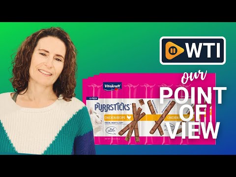 Vitakraft PurrSticks Meaty Cat Sticks - WTI product video review