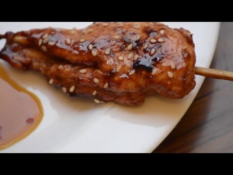 Papitos Chicken on a stick