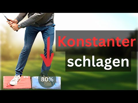 Mehr Konstanz und Länge durch die optimale Gewichtsverlagerung im Golfschwung.