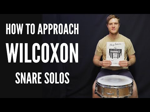 How to APPROACH WILCOXON solos