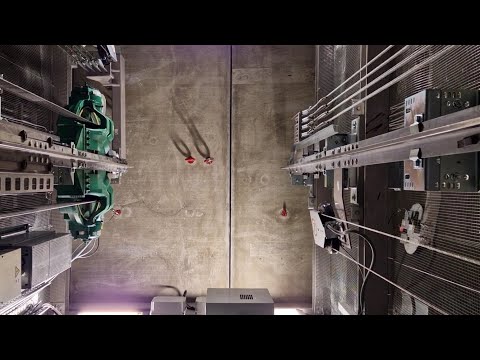 Lift Surfing high speed Kone MX20 3m/s 28 floors