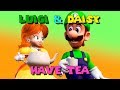 Mario Animation Luigi And Daisy Have Tea