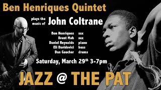 Ben Hen Quintet @ Pats Pub March 29, 2014