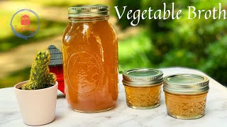 Instant Pot Vegetable Broth  | Vegetable Stock using vegetable scraps