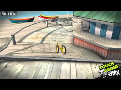 50,000 Points On West Pier Without Multipliers (10 Adrenaline) - Touchgrind BMX