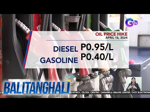 Panibagong taas-presyo sa mga produktong petrolyo, epektibo ngayong araw (April 16, 2024) BT