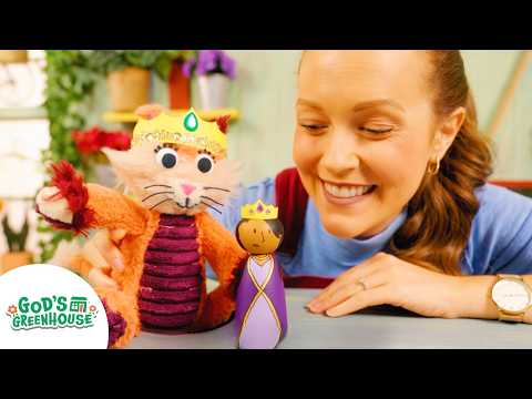 How Queen Esther's Courage Stopped the Sneaky Plan 🎵 Fun Christian Songs for Toddlers - Kingdom Kids Zone, Sing With Me - God's Greenhouse | Bible Songs for Kids (by Minno)