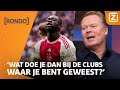 Koeman over Brobbey: 'Zijn eerste aanname en de manier afwerken was niet goed' | Rondo 06/11/2023