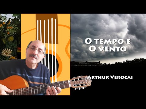 O tempo e o vento - Arthur Verocai (with guitar tutorial)