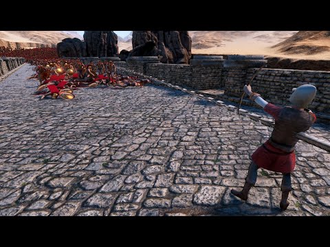 GOD ARCHER vs SPARTAN ARMY - Ultimate Epic Battle Simulator
