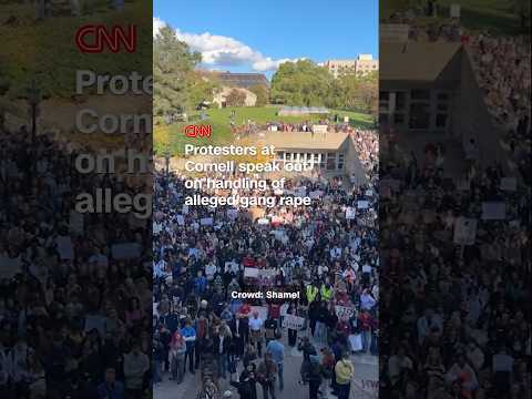 Protesters at Cornell speak out on handling of alleged gang rape