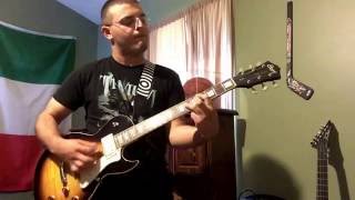Alkaline Trio &quot;One Hundred Stories&quot; guitar cover