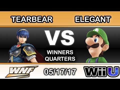 WNF 2.2 - TearBear (Marth) Vs. BSD | Elegant (Luigi) Winners Quarters - Smash Wii U