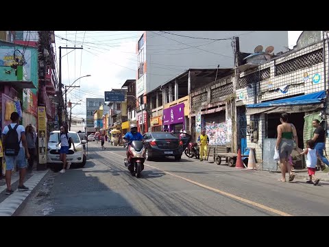 SALVADOR BAHIA - RUA PERO VAZ ATÉ O SHOPPING LIBERDADE (10 Outubro,2024)