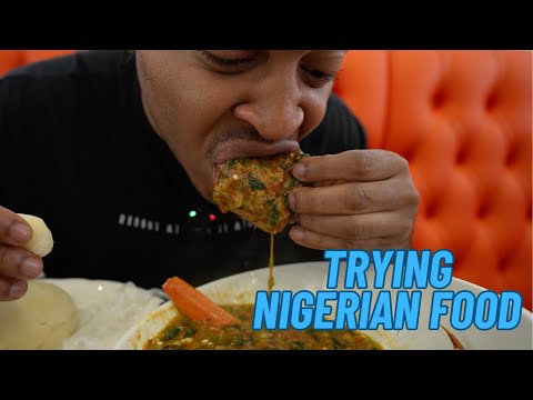Trying Nigerian Food for the FIRST Time!!