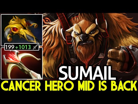 SUMAIL [Earthshaker] Cancer Hero Mid is Back Insane Crit Damage Dota 2