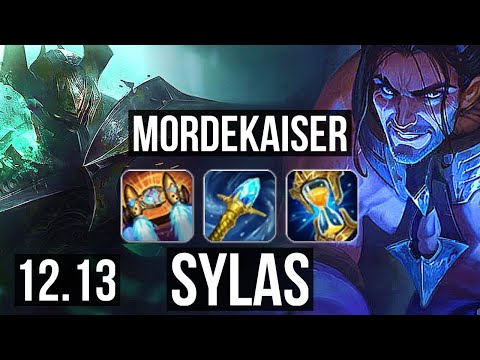 MORDE vs SYLAS (TOP) | 2.5M mastery, 6/2/5, 300+ games, Dominating | NA Diamond | 12.13