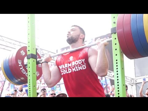 Power JERK 255kg / 561lbs / GAMES 2017